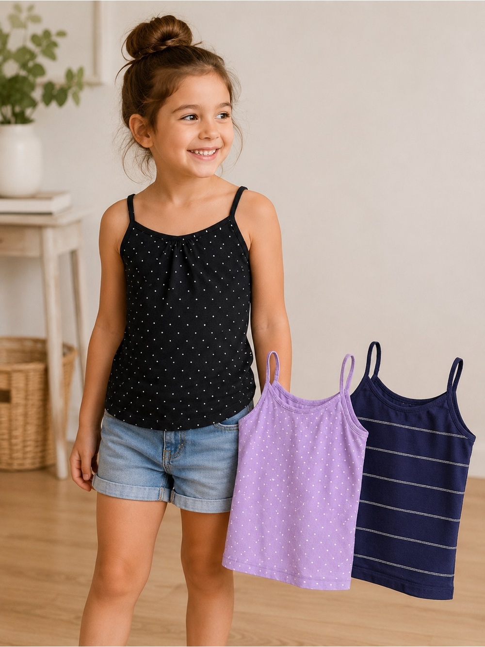 Girls Tank Top Bundle – Size 7/8 (3 Pack)